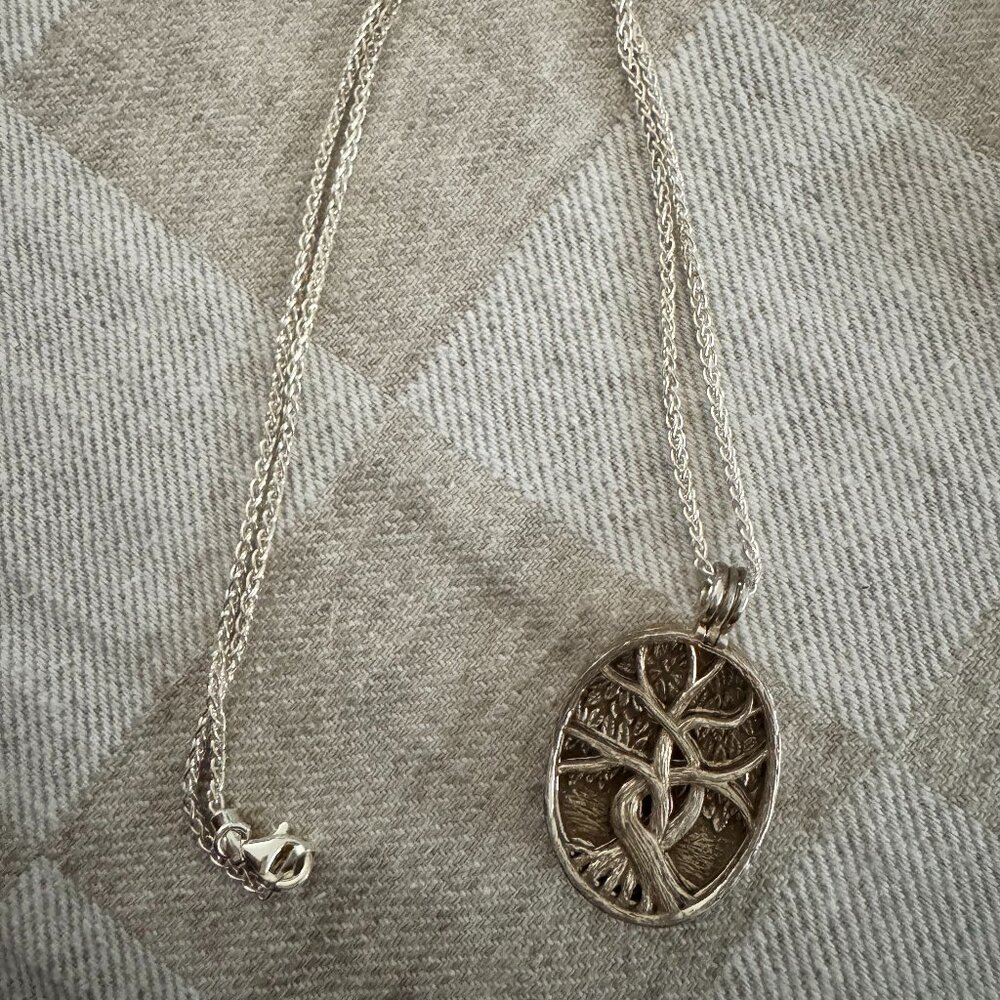 925 Silver Tree of Life Necklace